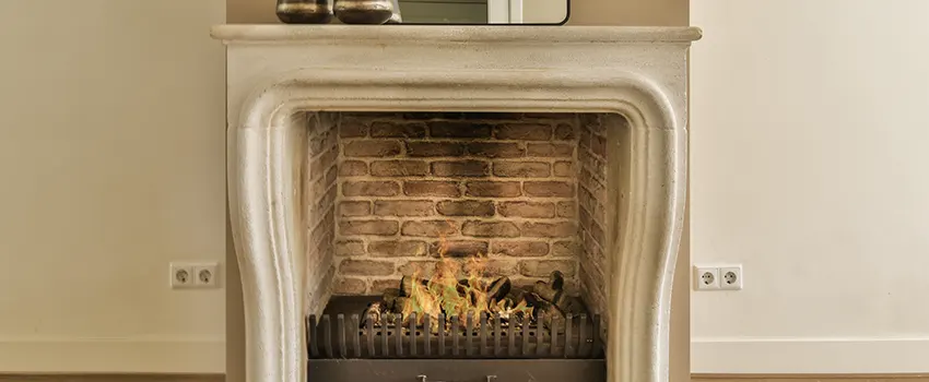 Vintage-style Fireplace Redesign in Midland, Texas